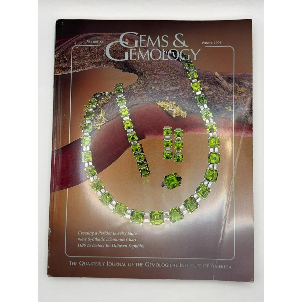 GIA Gems & Gemology Magazine Lot 11 Issues 2003-2008 Diamonds Pearls Jewelry